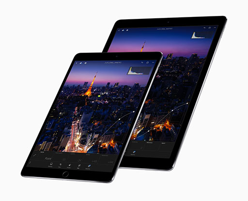 画像集#007のサムネイル/Apple，新型「iPad Pro」を発表。液晶パネルは12.9インチと，9.7インチに代わる10.5インチの2モデル展開に