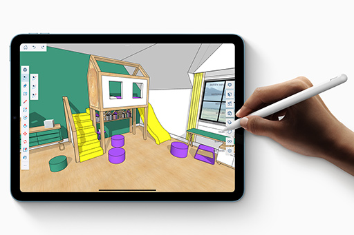 Apple,シリーズ初のM1プロセッサ採用で性能向上した「iPad Air」第5