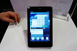 ���������꡼ No.018�Υ���ͥ������ / ASUS��������Atom����Android���֥�åȤȤʤ��Fonepad�פ�4��25����ȯ�䡣SIM���å��ե꡼��3G�̿���ǽ���