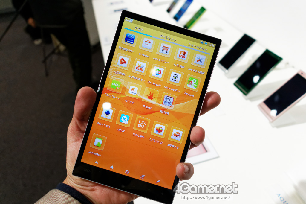 画像集 048 Kddiの14春モデルのスマートフォン タブレットをチェック 大画面