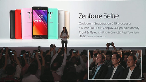 ���������꡼ No.004�Υ���ͥ������ / ��COMPUTEX��ASUS��������Ż륹�ޡ��ȥե����Zenfone Selfie�פ�5.1ch���ԡ�������¢���֥�åȡ�ZenPad 8.0�פʤɤ�ȯɽ