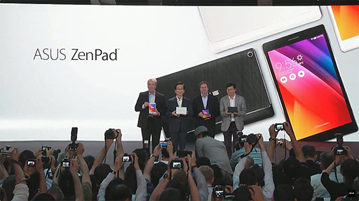 ���������꡼ No.005�Υ���ͥ������ / ��COMPUTEX��ASUS��������Ż륹�ޡ��ȥե����Zenfone Selfie�פ�5.1ch���ԡ�������¢���֥�åȡ�ZenPad 8.0�פʤɤ�ȯɽ