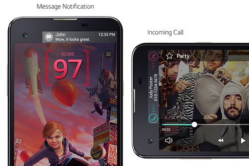 ���������꡼ No.003�Υ���ͥ������ / ���Τ��忮�ʤɤ���ɽ���Ǥ��뾮���ǥ����ץ쥤��ܤ�LG�����ޡ��ȥե����LG X screen�פ�J:COM MOBILE�����о�