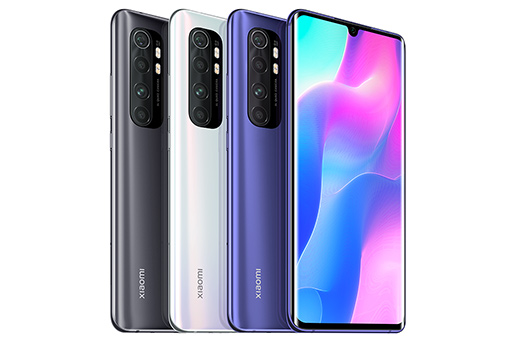 SIMフリー新品未使用 Xiaomi Mi Note 10 Lite Purple