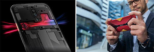 ���������꡼ No.004�Υ���ͥ������ / Nubia��5G�б��Υ����ޡ��������ޡ��ȥե����RedMagic 5�פ�ȯ�䡣144Hz�б�ͭ��EL�ѥͥ����Ѥ���ϥ�����ɥ�ǥ�