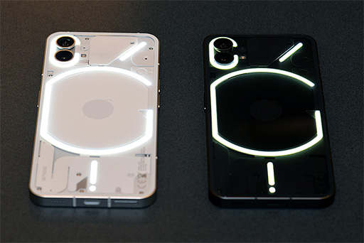 画像集#005のサムネイル/デザインに強くこだわったAndroidスマートフォン「Nothing Phone （1）」が国内発売