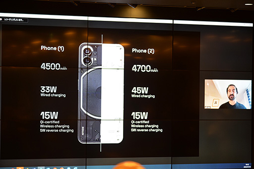 ���������꡼ No.010�Υ���ͥ������ / ���̤�LED���ɼ�˸��륹�ޡ��ȥե����Nothing Phone ��2�ˡפ�7��25����ȯ�䡣���SoC���ѹ�����ǽ����������