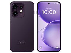 大容量バッテリーを搭載した6.3インチスマートフォン「OPPO Reno16 5G」が8月17日に国内発売