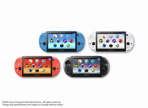 Ps Vitaの新色 アクア ブルー ネオン オレンジ グレイシャー ホワイト が9月17日に発売