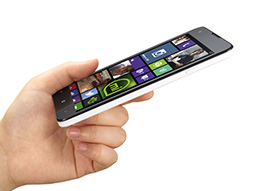画像集 No.004のサムネイル画像 / マウスコンピューター，Windows Phone 8.1搭載スマートフォン「MADOSMA」の予約販売を開始