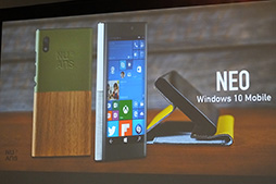 画像集 No.004のサムネイル画像 / Continuum機能にも対応予定のWindows Phone「NuAns Neo」が2016年1月発売