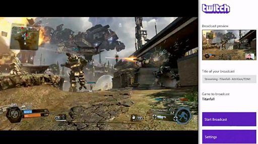 画像ギャラリー No.002のサムネイル画像 / Xbox Oneで「Twitch」を利用したライブストリーミングが可能に