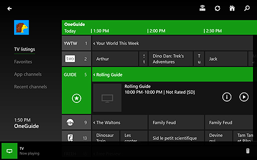 画像ギャラリー No.002のサムネイル画像 / 「Xbox SmartGlass」がアップデート。テレビ関連の機能が大幅パワーアップされることが明らかに