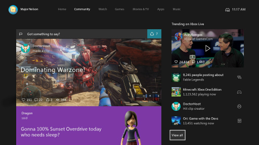 ���������꡼ No.002�Υ���ͥ������ / Windows 10����UI�˰쿷�����Xbox One�����Υ��åץǡ��Ȥ���Ӹ����ߴ���ǽ��2015ǯ11��12���˼���