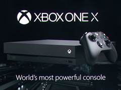 ［E3 2017］「Project Scorpio」の製品名は「Xbox One X」に決定。世界市場では499ドルで11月7日発売