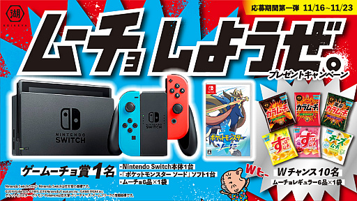 湖池屋,Nintendo Switch本体と「ポケットモンスター ソード・シールド