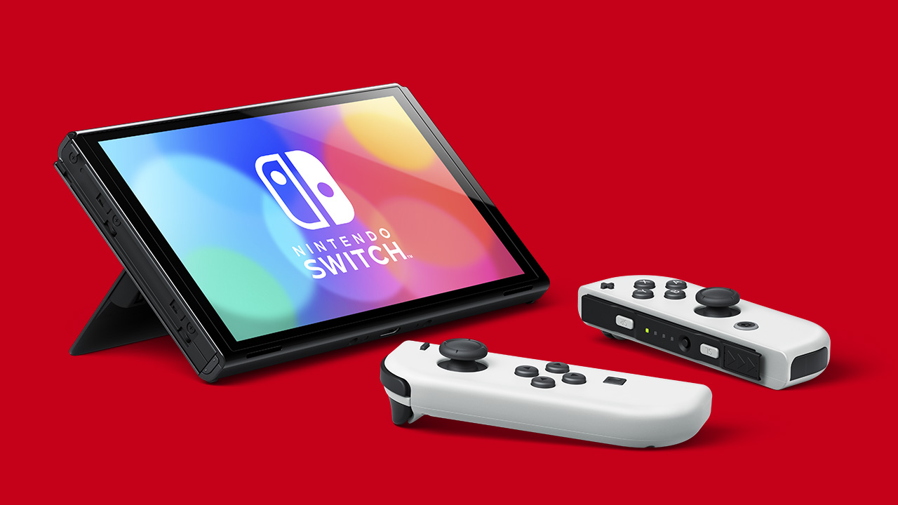 Nintendo Switch（有機ELモデル）を先行体験。画面が大きく，綺麗に