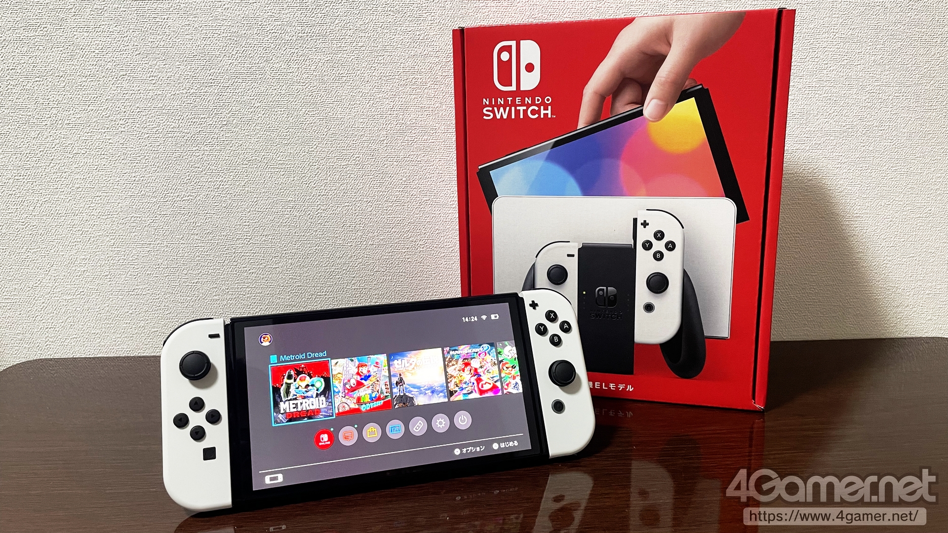 本日発売「Nintendo Switch（有機ELモデル）」を開封！ 映像や本体の