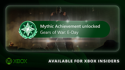 画像ギャラリー No.002のサムネイル画像 / XBOXに全実績コンプリートを称える新要素“Mythic Achievements”がInsider向けにテスト導入。基本実績をコンプリートすると特別なステータスを獲得できる
