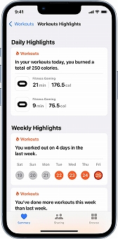 画像ギャラリー No.001のサムネイル画像 / 運動記録アプリ「Oculus Move」の記録をOculusモバイルアプリで管理できるように。AppleのヘルスケアAppとの同期にも対応