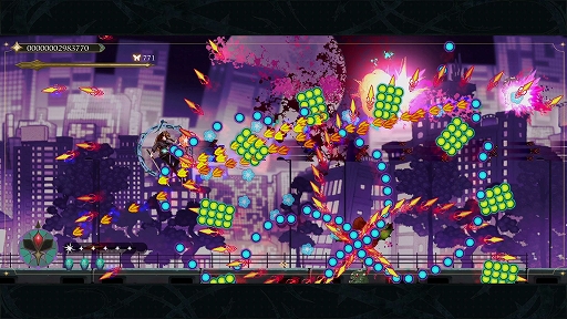 画像ギャラリー No.004のサムネイル画像 / 弾幕横スクロールSTG「食魂徒：Blue Pieta」，Steam/STOVEで5月18日に配信開始。海を越えた異国の都市を舞台に，2人の主人公が出会う新たな物語を描く