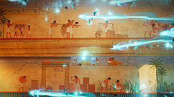 画像ギャラリー No.004のサムネイル画像 / 一人称と2D横スクロールが交差する。古代エジプトの壁画が動き出すアクションADV「Fresco」発表