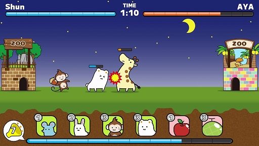 画像ギャラリー No.002のサムネイル画像 / 1人が持っていればもう1人は無料で遊べる。対戦型タワーディフェンス「動物園ウォーズ」，3月31日にSteamでリリース