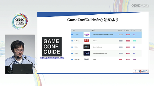 ���������꡼ No.006�Υ���ͥ������ / ������Υ����।�٥�Ȥ򡤥����໺�Ȥˤ����볤���ʽФΥ��󥵥륿��Ȥ��Ҳ𡣸��ϤΥǥ٥��åѤ䳰����ȸ�Ψ�褯�ޥå��󥰤���ˤϡ�CEDEC 2025��