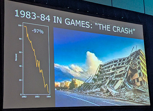 画像ギャラリー No.004のサムネイル画像 / 50年を超えてキャリアを重ねるドン・ダグロウ氏が登壇。どれだけゲームを愛していても，ゲームビジネスは愛し返してくれない荒海のようなもの［GDC 2026］