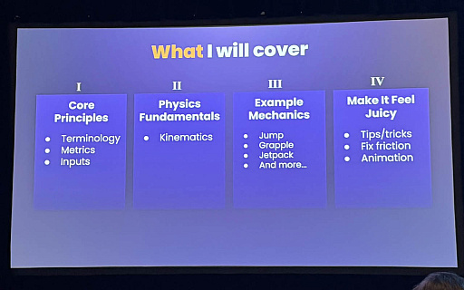 画像ギャラリー No.004のサムネイル画像 / インディーの予算でも「気持ちいい移動」は作れる。元Santa Monica Studioの開発者が語る，少ないリソースで実現するスムーズな移動の極意［GDC 2026］