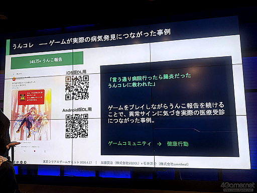 画像ギャラリー No.010のサムネイル画像 / 健康のために遊ぶのではなく，遊んでいたら健康につながることを目指して。ゲームのヘルスケア活用の可能性と課題
