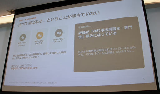 画像ギャラリー No.007のサムネイル画像 / 散逸する企業研修用や自治体製作のゲームを収集・保存し“評価の物差し”を作る。石神康秀氏が語った「シリアスゲームミュージアム」の設立構想