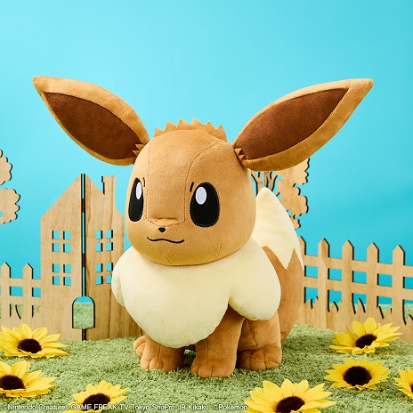画像ギャラリー No.006のサムネイル画像 / 「Pokémon PikaPika★Summer Days! キャンペーン in ナムコ」が7月11日から開催。イーブイなどの大型ぬいぐるみがプライズに登場