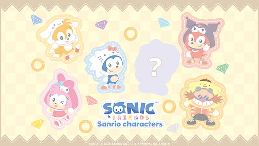 ���������꡼ No.001�Υ���ͥ������ / ��SONIC & FRIENDS�ס�����ꥪ����ܤȤʤ�ʥå��륺�ߥ����ߡ�Dr.���å��ޥ�ߥݥ�ݥ�ץ��Υ��饹�Ȥ�������
