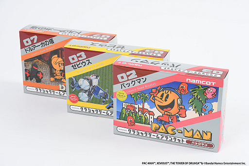 ナムコット「パックマン」「ゼビウス」「ドルアーガの塔」のファミコン