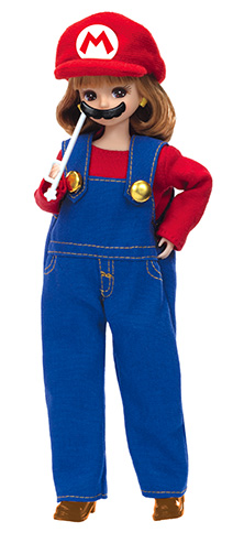 画像ギャラリー No.003のサムネイル画像 / 「リカちゃん」と任天堂の「スーパーマリオ」が再コラボ。新商品2種を4月18日に発売