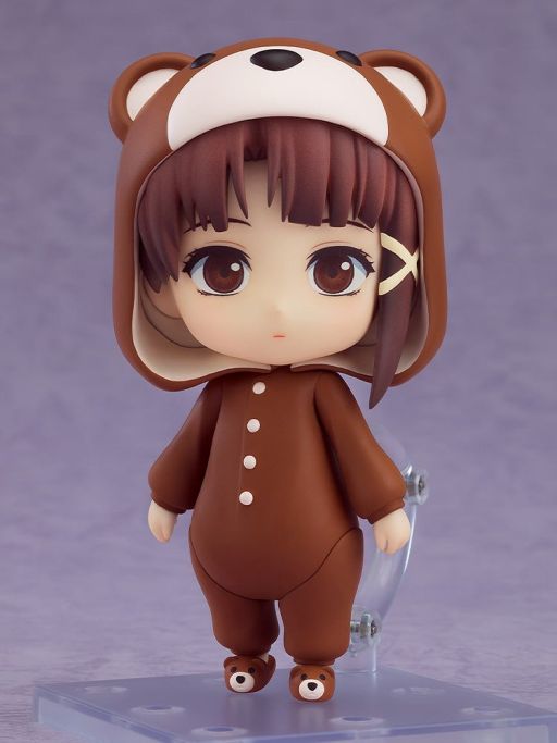 画像ギャラリー No.001のサムネイル画像 / 「serial experiments lain」のフィギュア「ねんどろいど 岩倉玲音 クマパジャマVer. べーしっく」が8月に発売決定。特典はビケちゃん