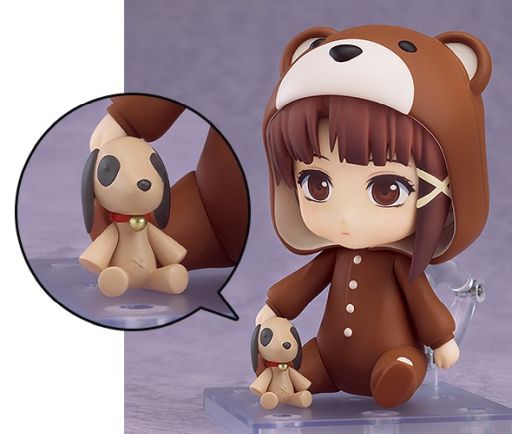 画像ギャラリー No.003のサムネイル画像 / 「serial experiments lain」のフィギュア「ねんどろいど 岩倉玲音 クマパジャマVer. べーしっく」が8月に発売決定。特典はビケちゃん