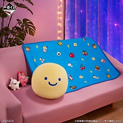 画像ギャラリー No.004のサムネイル画像 / 「一番くじ たまごっち〜ぐるぐる発見!Tamagotchi Paradise!〜」全ラインナップを公開。でかべびまるっちブランケットinクッションなどが登場