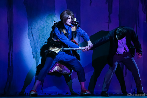 画像ギャラリー No.018のサムネイル画像 / 鬼太郎が下駄で花道を駆ける! 荒牧慶彦さんら豪華キャストで描く奇奇怪怪な世界――「舞台『ゲゲゲの鬼太郎2025』」ゲネプロレポート