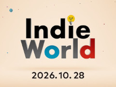 「Indie World 2026.10.28」，本日（10月28日）23：00に配信。配信時間は約25分