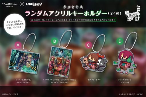 画像ギャラリー No.002のサムネイル画像 / レトルトさんが完全監修したリアル脱出ゲーム「ニセモノだらけの地下研究所からの脱出」,東京ミステリーサーカスで10月30日から開催