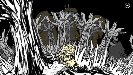 画像ギャラリー No.005のサムネイル画像 / 魔女の目をぐるぐる回して，秘密を開錠する「めくるりウィッチ」，Steamストアページを公開。オブジェクトや景色を揃えて，物語を進めていく