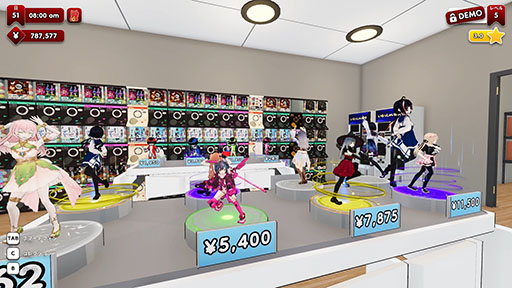 画像ギャラリー No.001のサムネイル画像 / 「秋葉原のガチャショップシミュレーター」,早期アクセス版をSteamでリリース。自分だけのショップを切り盛りできる経営シム