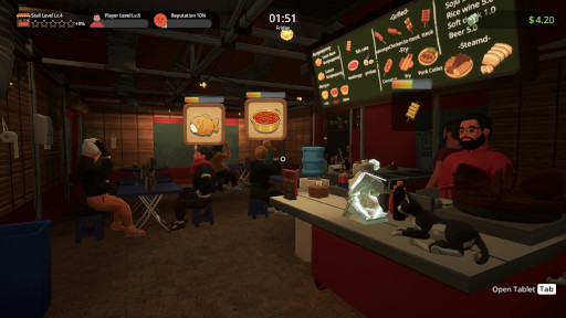 画像ギャラリー No.003のサムネイル画像 / 「POJANGMACHA : 韓国屋台経営シミュレーター」，4月9日にSteamでリリース。たい焼きやホットドッグなどの屋台メニューを販売