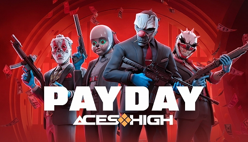 画像ギャラリー No.001のサムネイル画像 / 今度の“ヤマ”にはVRで挑む。「PAYDAY: Aces High」，11月5日にリリース決定。最大4人で遊べる協力型クライムFPS最新作