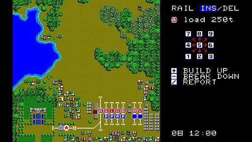 画像ギャラリー No.004のサムネイル画像 / 初代「A列車で行こう」，EGGコンソールで本日配信。線路を敷設し，大統領列車をゴールまで導くシミュレーションゲーム