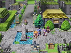 「RPGツクール」新プロジェクトのティザーサイトとムービーを公開。3人組のパーティが街やフィールドを移動する様子を確認できる