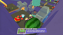 画像ギャラリー No.007のサムネイル画像 / カエルとなって王に餌を献上しよう。じゃなきゃおまえが餌ケロ。最大8人で遊べるドタバタ系アクション「Frog Sqwad」，2026年6月発売