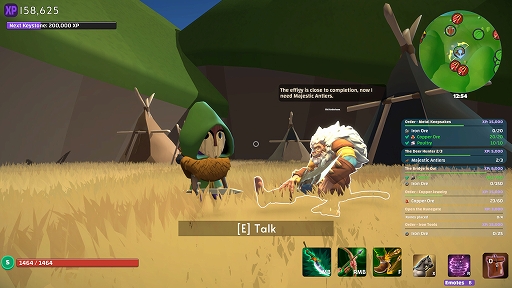 画像ギャラリー No.007のサムネイル画像 / 最大200人で冒険可能なローグライクADV「Minimo」が発表に。50種類のクラスで役割分担し,30分間でどこまで行けるか挑戦